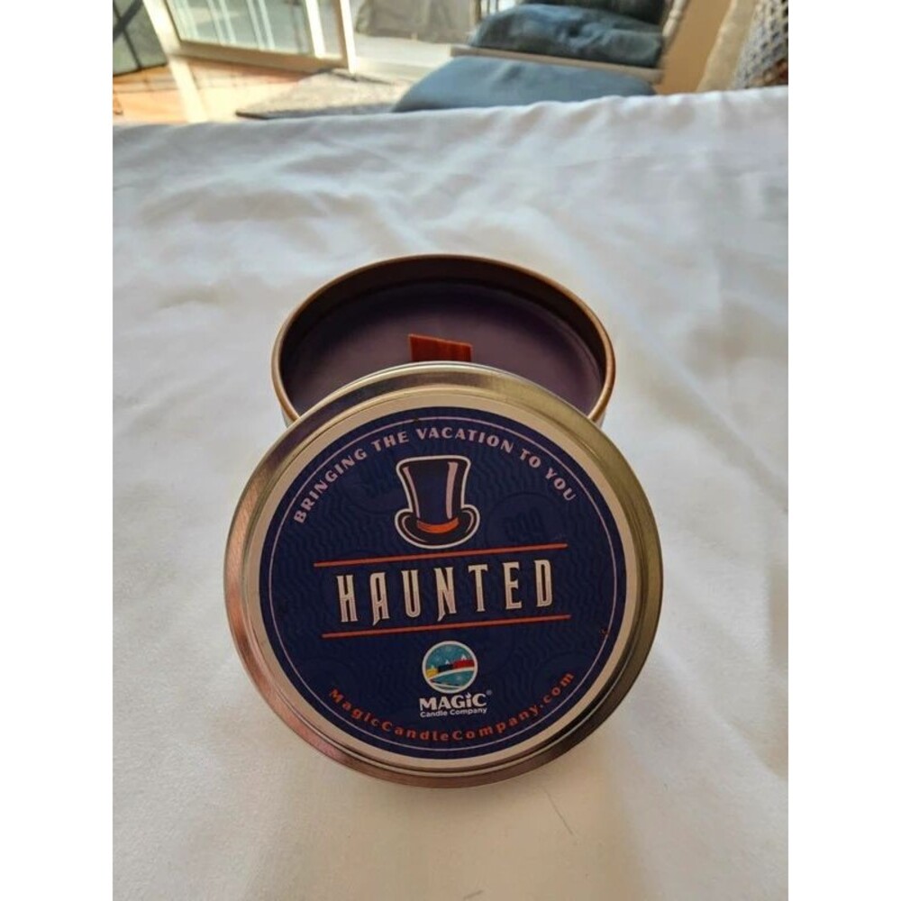 Disney inspired Haunted scented candle